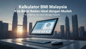 kalkulator BMI Malaysia untuk menilai berat badan normal, kurang berat, berlebihan dan obes