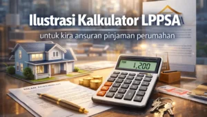 Kalkulator LPPSA untuk kira ansuran pinjaman perumahan