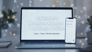 Gunakan kalkulator nombor roman untuk menukar nombor biasa ke Roman atau sebaliknya. Cepat, tepat, dan percuma untuk pelajar, guru, dan profesional.