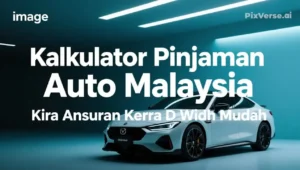 Kalkulator pinjaman auto Malaysia untuk mengira ansuran bulanan kereta, kadar faedah dan tempoh pinjaman