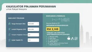 Kalkulator loan rumah untuk rakyat Malaysia