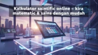 Kalkulator saintifik online percuma untuk kira matematik, trigonometri, log, statistik dan algebra