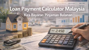 Loan payment calculator online Malaysia untuk merancang bayaran bulanan dan faedah pinjaman rumah, kereta, dan peribadi