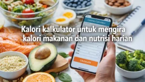 kalori kalkulator untuk kira kalori makanan dan nutrisi harian