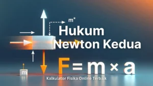 Hukum Newton Kedua & Kalkulator Fizik Online Terbaik