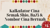Kalkulator Cina Semak Shio, BaZi & Nombor Cina Bertuah