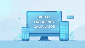 Panduan lengkap kalkulator frekuensi gelombang, formula f=1/T dan f=v/λ. Sesuai untuk pelajar, jurutera dan pengguna umum.