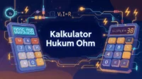Kalkulator Hukum Ohm online percuma untuk pelajar dan juruteknik. Kira volt, ampere dan ohm dengan mudah serta tepat.