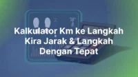 Kalkulator Km ke Langkah Online Tukar Kilometer ke Langkah Secara Tepat