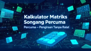 Cari cara cepat untuk kira matriks songsang? Gunakan kalkulator online kami! Jimat masa, kurangkan kesilapan, sesuai untuk semua peringkat pengguna.