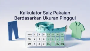 Panduan Lengkap Kalkulator Saiz Pakaian Berdasarkan Ukuran Pinggul
