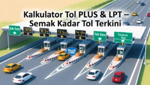 Kalkulator Tol PLUS & LPT Semak Kadar Tol Terkini