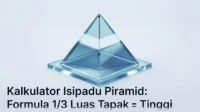Panduan Kalkulator Isipadu Piramid & Pengiraan Bentuk 3D