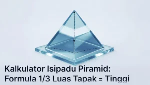 Panduan Kalkulator Isipadu Piramid & Pengiraan Bentuk 3D