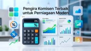 Pengira Komisen online untuk kira komisen peratus, bertingkat dan gaji sales. Mudah, pantas dan sesuai untuk perniagaan moden.