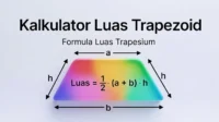 Kalkulator Luas Trapezoid Formula Luas Trapezium