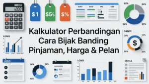 Kalkulator Perbandingan Cara Bijak Banding Pinjaman, Harga & Pelan
