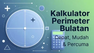 Kalkulator Perimeter Bulatan Cepat, Mudah & Percuma