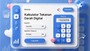 Kalkulator Tekanan Darah Digital