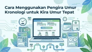Cara Menggunakan Pengira Umur Kronologi untuk Kira Umur Tepat