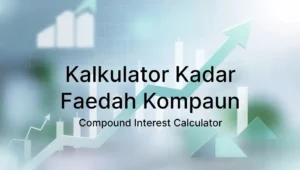 Kalkulator Kadar Faedah Kompaun Compound Interest Calculator