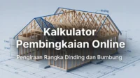 Kalkulator Pembingkaian Online Pengiraan Rangka Dinding dan Bumbung