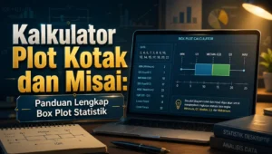 Kalkulator Plot Kotak dan Misai Panduan Lengkap Box Plot Statistik
