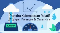 Pengira Kelembapan Relatif Fungsi, Formula & Cara Kira