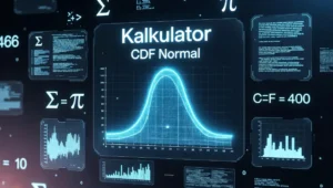 Cara Menggunakan Kalkulator CDF Normal dalam Statistik Data