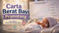 Carta Berat Bayi Pramatang Cara Baca Carta Pertumbuhan Bayi