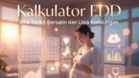 Kalkulator EDD Kira Tarikh Bersalin dan Usia Kandungan
