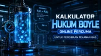 Kalkulator Hukum Boyle Online Percuma untuk Pengiraan Tekanan Gas
