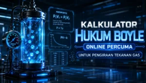 Kalkulator Hukum Boyle Online Percuma untuk Pengiraan Tekanan Gas
