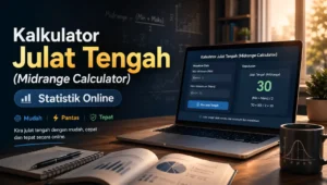 Kalkulator Julat Tengah Midrange Calculator Statistik Online