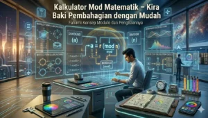 Kalkulator Mod Matematik Kira Baki Pembahagian dengan Mudah