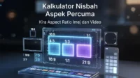Kalkulator Nisbah Aspek Percuma Kira Aspect Ratio Imej dan Video