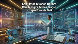 Kalkulator Tekanan Online Cara Mengira Tekanan dengan Formula Fizik