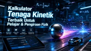 Kalkulator Tenaga Kinetik Terbaik Untuk Pelajar & Pengiraan Fizik