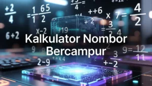 Kalkulator Nombor Bercampur Lengkap Dengan Formula dan Contoh