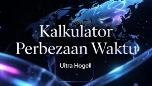 Kalkulator Perbezaan Waktu Terbaik untuk Pengiraan Masa Harian
