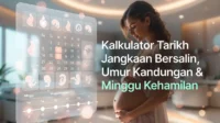 Kalkulator Tarikh Jangkaan Bersalin, Umur Kandungan & Minggu Kehamilan