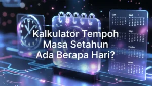 Kalkulator Tempoh Masa Cara Kira Hari, Bulan dan Tahun Dengan Tepat