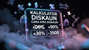 Cara Kira Diskaun Dengan Formula Lengkap & Kalkulator Online