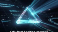 Kalkulator Segitiga Isosceles Lengkap Dengan Formula