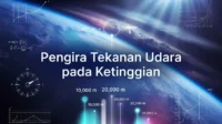 Pengira Tekanan Udara pada Ketinggian Lengkap dengan Formula