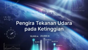 Pengira Tekanan Udara pada Ketinggian Lengkap dengan Formula