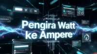 Pengira Watt ke Ampere Lengkap Dengan Formula & Contoh Pengiraan