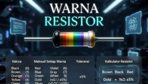 Warna Resistor Maksud Setiap Warna, Toleransi & Kalkulator Resistor
