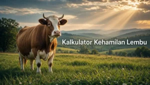 Kalkulator Kehamilan Lembu Tempoh Bunting & Tarikh Beranak